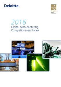 Global Manufacturing Competitiveness Index