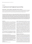 A Lipid Gate for the Peripheral Control of Pain