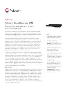 Polycom SoundStructure SR12