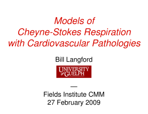 Models of Cheyne-Stokes Respiration with Cardiovascular