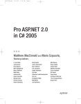 Pro ASP.NET 2.0 in C# 2005