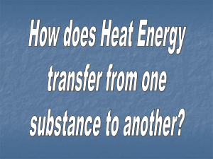 Heat Transfer Powerpoint 1/6/15