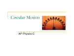 AP Physics C - Circular Motion