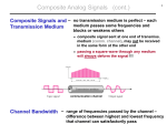 Composite Analog Signals (cont.)