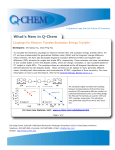 What`s New in Q-Chem - Q
