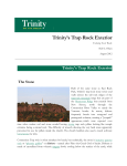 Rock of Ages: Trinity`s Trap Rock Exterior