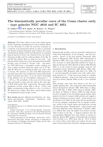 arXiv:astro-ph/9712176v1 15 Dec 1997