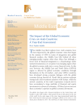 The Impact of the Global Economic Crisis on Arab Countries: A Year