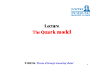 The Quark model