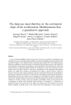 The deep-sea macrobenthos on the continental slope of the