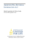 Abortion Pill Reversal Information Act