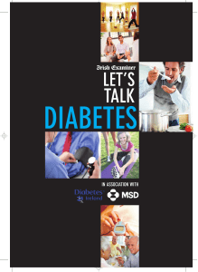 Let`s Talk Diabetes