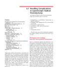 6.7 Handling Complications in Laparoscopic Radical Prostatectomy