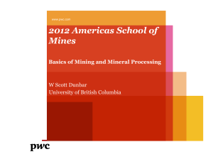 2012 Americas School of Mines