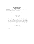 MAT 090 Basic Algebra Quiz 4 Solutions DIRECTIONS. Partial credit