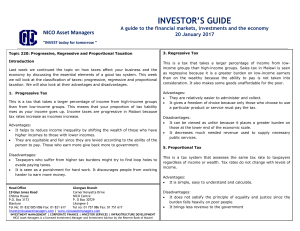 Weekly Investor`s Guide-20Jan2017