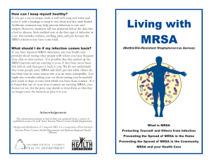 Living With MRSA - nc