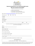 WVPCA`s Advocate Sign Up form