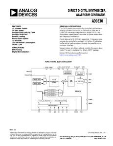 AD9830 - Analog Devices