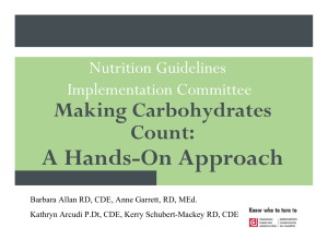 Nutrition Guideline Implementation Committee