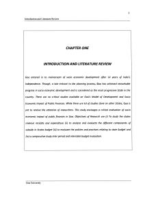 chapter one introduction and literature review