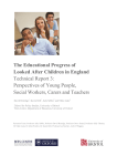 The Educational Progress of Looked After Children