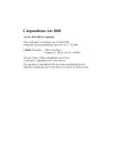 Corporations Act 2001 - Federal Register of Legislation