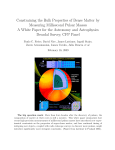 Constraining the Bulk Properties of Dense Matter by Measuring