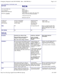 Page 1 of 4 Emergency Response Card (CDC/NIOSH)