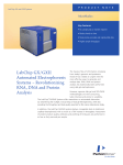 LabChip GX/GXII Automated Electrophoresis Systems