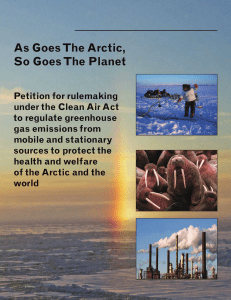 As Goes The Arctic, So Goes The Planet