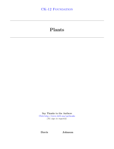 Plants - Net Texts