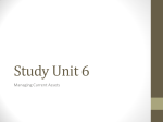 Study Unit 2 - CMAPrepCourse