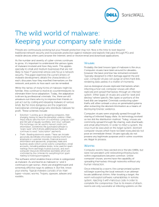 The wild world of malware: Keeping your