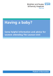 Having a baby? - Brighton and Sussex University Hospitals NHS Trust