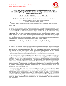 Comparison of the Seismic Response of Steel Buildings