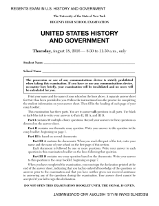 united states history and government