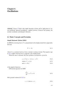 Oscillations