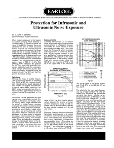 Protection for Infrasonic and Ultrasonic Noise Exposure