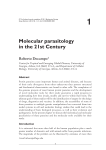 Molecular parasitology in the 21st Century