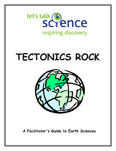 Tectonics Rock!! manual