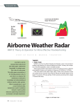 Airborne Weather Radar - The Aircraft Electronics Association