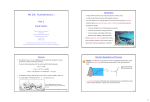 ME 305 Fluid Mechanics I Part 2 Fluid Statics