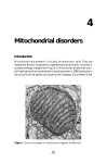 Biochemical Society Mitochondrial Disorders