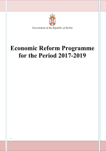 Economic Reform Programme for the Period 2017-2019