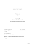 Product Monograph Template - Standard