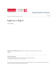 Rightness or Rights? - Osgoode Digital Commons