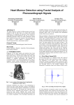 Heart Murmur Detection using Fractal Analysis