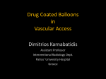 Drug Coated Balloons