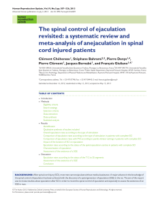 The spinal control of ejaculation revisited: a